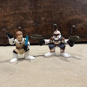 Star Wars Galactic Heroes Obi-Wan Kenobi & Commander Fil